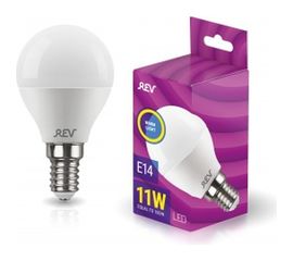 Светодиодная лампа REV G45 Е14 11W, 2700K, теплый свет 32505 5 