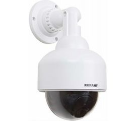 Муляж уличной камеры REXANT купольная, белая 45-0200 