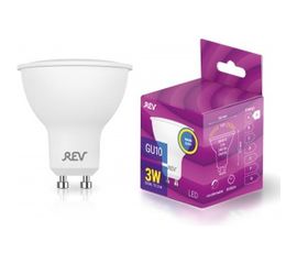 Светодиодная лампа REV PAR16 GU10 3W, 3000K, теплый свет 32326 6 