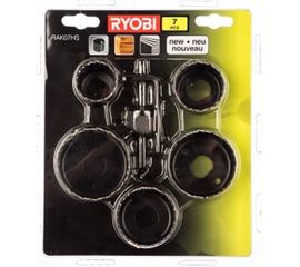Набор пильных коронок 7 шт. Ryobi RAK07HS 5132002548 