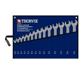 Набор комбинированных ключей THORVIK CWS0014 10-32 мм, 14 предметов 52047 