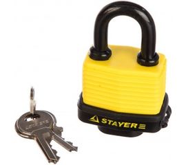 Навесной всепогодный замок 50 мм STAYER MASTER 37140-40 