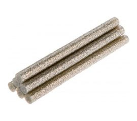 Стержни клеевые (6 шт; 8x100 мм; серебряные с блестками) TOPEX 42E182 