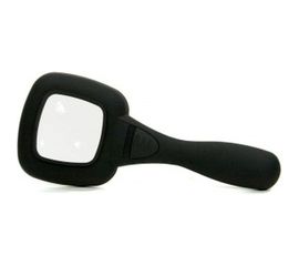 Ручная квадратная лупа REXANT 4х с подсветкой LED 6шт 12-0406 