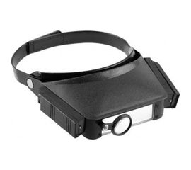 Лупа с креплением на голову, с подсветкой, STAYER STANDARD 40520-2 