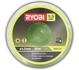 Леска (1.3 мм; 25 м; круг) RAC131 Ryobi 5132002624 