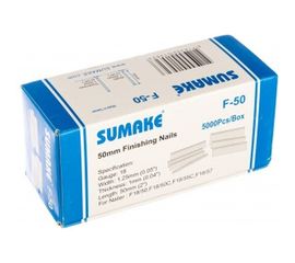Гвозди F-50 5000 шт. для гвоздезабивателя F18/50H SUMAKE 30370 