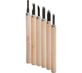 Набор резцов по дереву SPARTA 6 штук 246065 