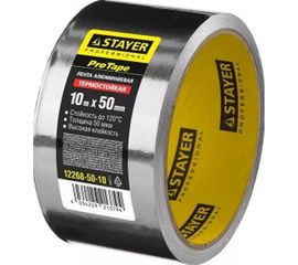 Алюминиевая лента STAYER, до 120С, 50мкм, 50мм х 10м 12268-50-10 