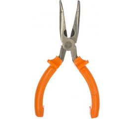 Изогнутые длинногубцы, 160 мм, шлифованные, пластмассовые рукоятки SPARTA Classic 17411 