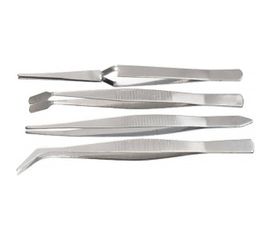 Набор пинцетов из нержавеющей стали SPARTA 4 шт 914845 