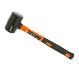 Резиновая киянка SPARTA 225 г, черная резина, фиберглассовая рукоятка 11125 