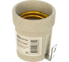 Керамический патрон E27 с держателем TDM SQ0319-0007 