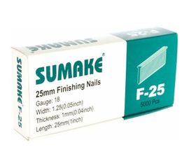 Гвозди (25 мм) 5000 шт. для гвоздезабивателей F18/30; F18/50 Sumake F-25 
