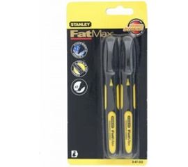 Набор маркеров FatMax черный цвет 2 шт Stanley 0-47-312 