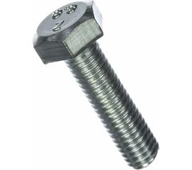 Болт DIN 933 с шестигранной головкой, оцинкованный М8х30, 30шт - коробка Tech-Krep 105209 