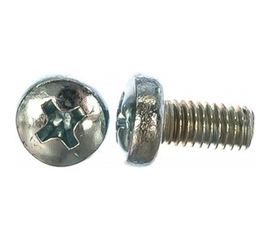 Винт Tech-Krep DIN7985 с полукруглой головкой, оцинкованный М5х10 10 шт - пакет 103014 