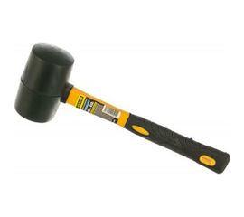 Резиновая черная киянка с фибергласовой ручкой 450г STAYER PROFESSIONAL 2054-65 