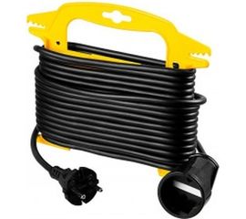 Удлинитель на рамке STAYER MF 207, 15 м, 2200 Вт, 1 гнездо, ПВС 2х0,75 мм2, 55014-15_z01 