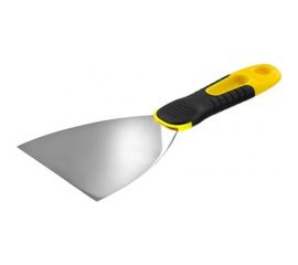 Шпатель с профилированным нержавеющим полотном и 2к ручкой 100мм STAYER PROFESSIONAL 10045-10 