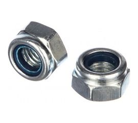 Самоконтрящаяся гайка DIN 985 оцинкованная М8, 100шт - коробка Tech-Krep 105254 