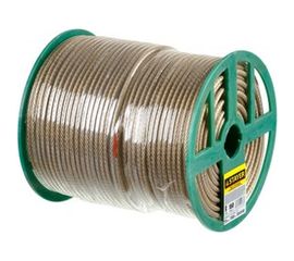Стальной трос в полимерной оболочке STAYER d=2,5 мм, L=200 м 30410-25 