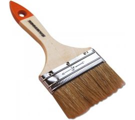 Плоская кисть SANTOOL ЛАЙТ 4 натуральная щетина деревянная ручка 010109-040 