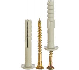 Дюбель-гвоздь 6х40 гриб, полипропилен 50шт - коробка Tech-Krep 112709 