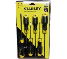Набор из 6 отверток Stanley CUSHIONGRIP 0-65-007 