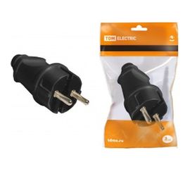 Прямая вилка, черная TDM SQ1806-0004 