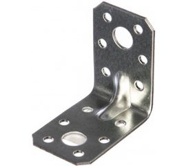 Крепежный усиленный уголок Tech-Krep оцинкованный 50х50х36х2,0 мм - накл. 124410 