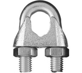 Зажим троса STAYER DIN 741, 8 мм, 60 штук, оцинкованный 30535-08 