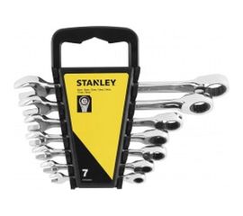 Набор комбинированных ключей Stanley 7 шт, с храповым механизмом STMT82846-0 