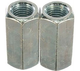 Соединительная гайка Tech-Krep DIN6334 оцинкованная М16 2 шт - пакет 112281 