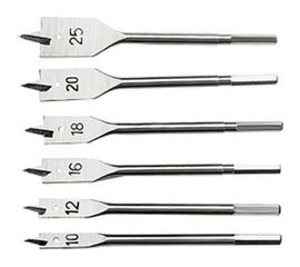 Набор сверл перовых (6 шт; 10-25 мм) по дереву SPARTA 704055 