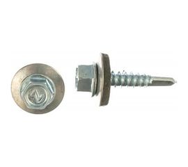 Кровельный саморез Tech-Krep КР ZP сверло 5,5х25 60 шт, коробка с окном 124627 