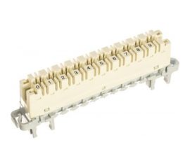 Размыкаемый плинт TWT LSA-PLUS-PROFIL HIGHBAND категория 5 маркировка от 0 до 9 под хомут LSA10P-DIS-5E 