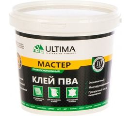 Клей ПВА ULTIMA МАСТЕР ведро 0,9кг ULTMST09 