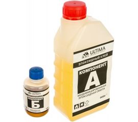 Эпоксидный клей ULTIMA на основе эпоксидной смолы 1000 г 