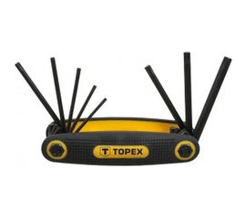 Набор ключей Torx TOPEX T9-T40, 8 шт. 35D959 