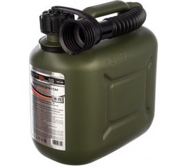 Канистра для ГСМ вертикальная, 5 л пластиковая, усиленная STELS 53124 