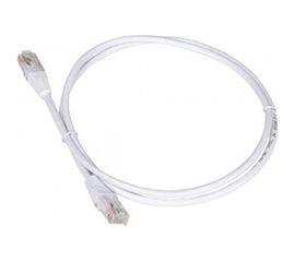 Патч-корд TWT RJ45-RJ45, 4 пары, UTP, категория 5е, 1 м, белый, 45-45-1.0-WH 