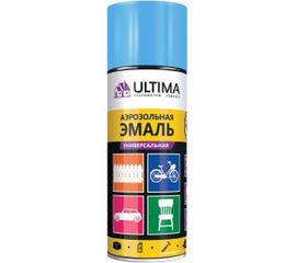 Аэрозольная краска ULTIMA RAL 5012 ГОЛУБОЙ универсальная 520 мл ULT018 