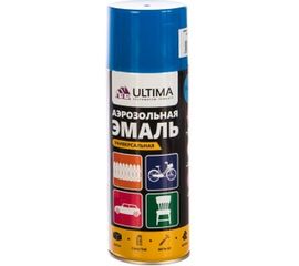 Аэрозольная краска ULTIMA RAL 6005 ЗЕЛЕНЫЙ МОХ универсальная 520 мл ULT033 