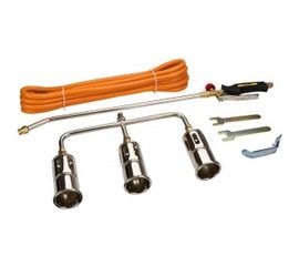 Набор для газовой пайки TOPEX 90 кВт, 3 насадки 44E123 