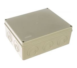 Распаячная коробка с крышкой ОП 240х195х90мм, IP44, кабельные вводы d28-3 шт, d37-2 шт TDM SQ1401-1271 