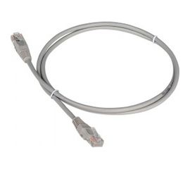 Патч-корд TWT RJ45-RJ45, 2 пары, UTP, категория 5е, 2 м, серый, 45-45-2.0-GY 