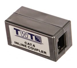 Соединитель 2-х портов RJ-45, экранированный, категории 6 TWT CP45STP6 