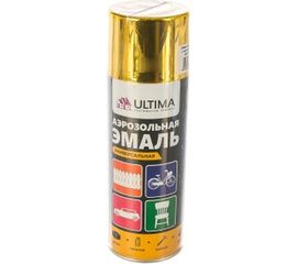 Аэрозольная краска ULTIMA RAL 1018 Золотой МЕТ универсальная 520 мл ULT019 