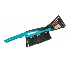 Щетка сметка для снега со скребком 400 мм, бирюзовая SPARTA 552955 